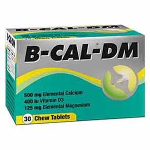 B CAL DM CHEW TABS 30