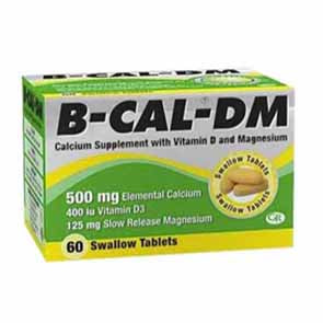 B CAL D SWALLOW TABS 60