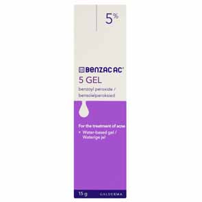 BENZAC AC 5% GEL 15G