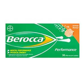 BEROCCA ORANGE EFF 30'S